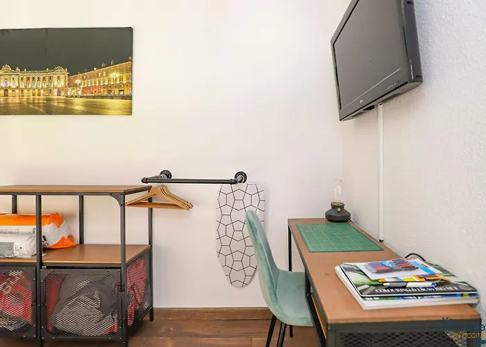 Feretra - Duplex 33 M Metro Empalot A 3 Min Parking Free Apartmán *